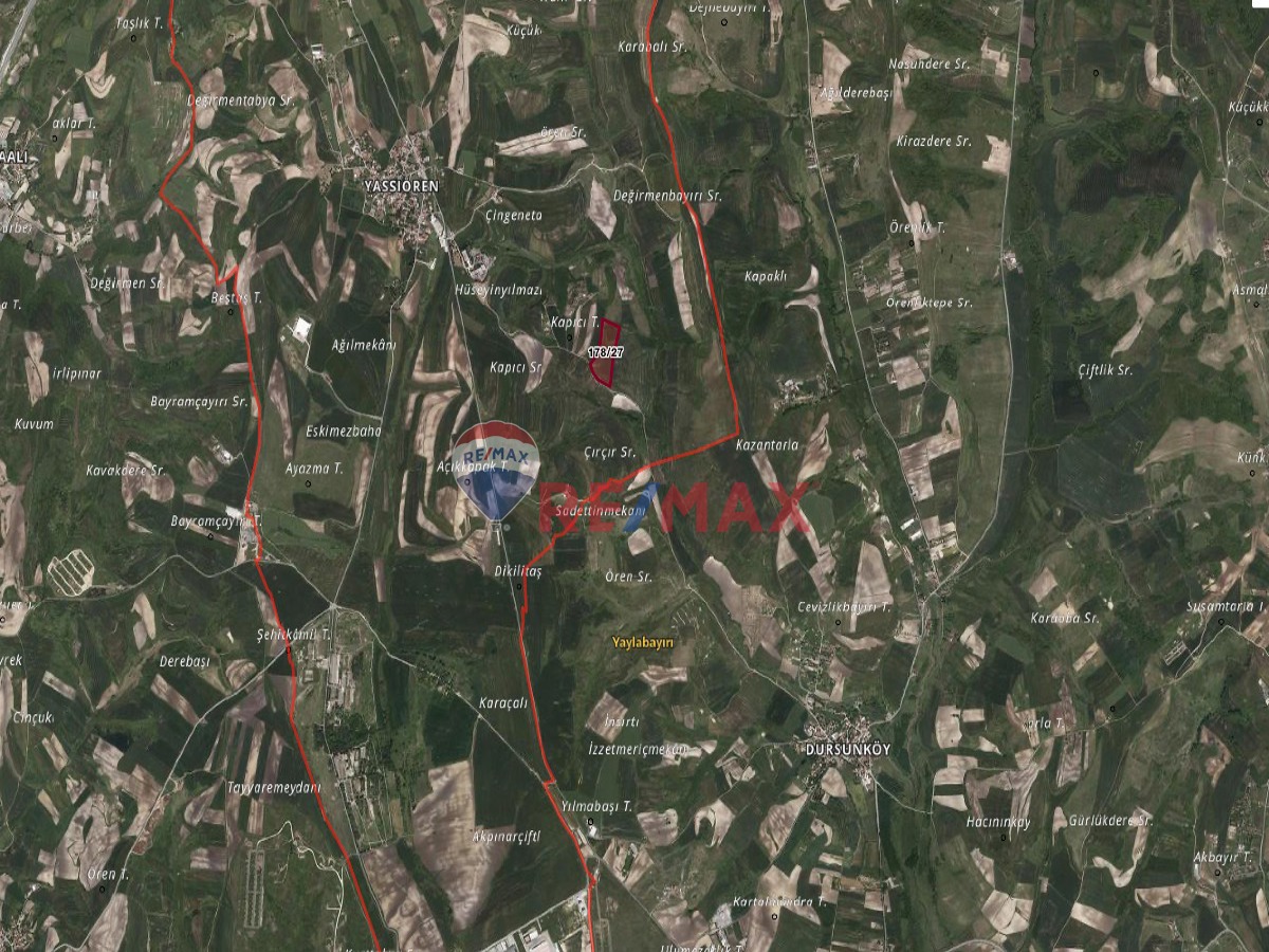 KUZEY MARMARA OTOYOLUNA TEK PARSEL CADDE CEPHE KONUT ALANINDA