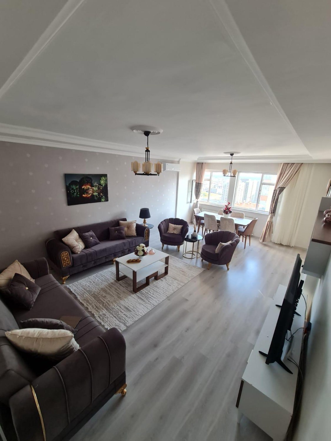 RE/MAX GELİŞİM'DEN B.DÜZÜ BARIŞ MAH FUL EŞYALI KİRALIK 3+1