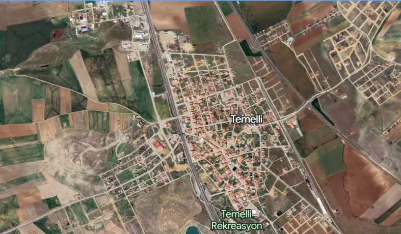 TEMELLİ GAZİ MAHALLESİN'DE 24.600 M² KONUT IMARLI SATILIK ARSA 
