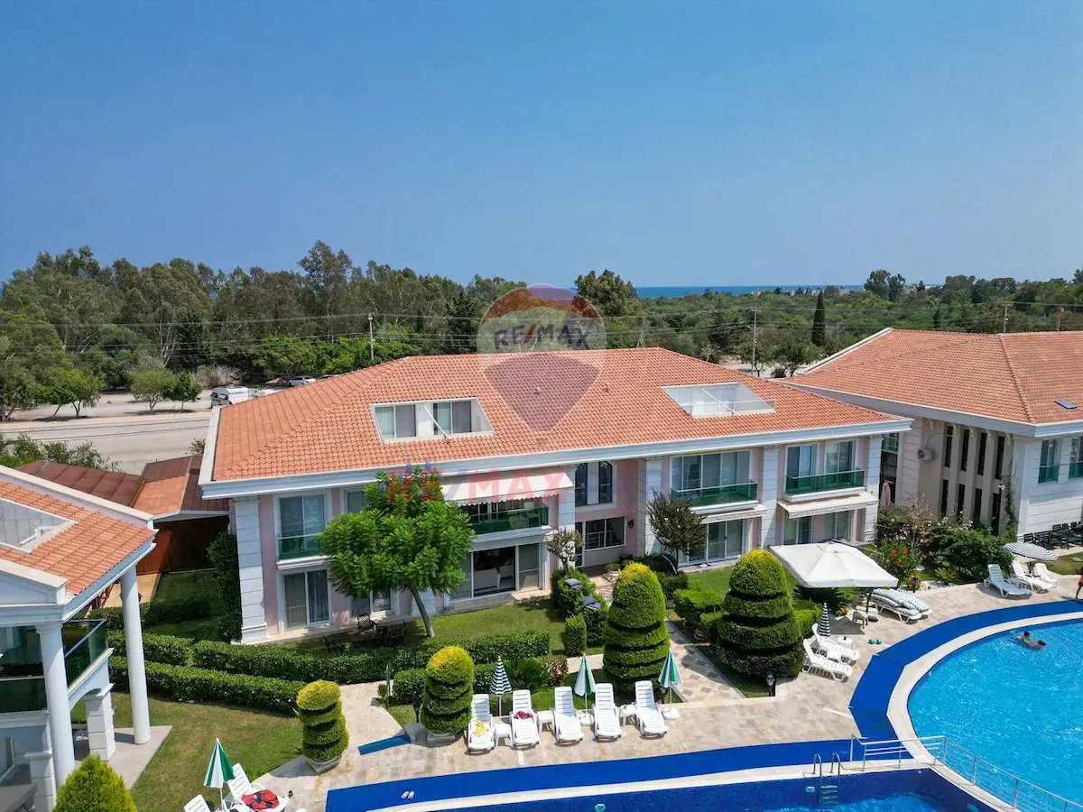 REMAX PARS'TAN MARPESSA BEGONVİLLA'DA SATILIK BAHÇE KATI EŞYALI 2+1