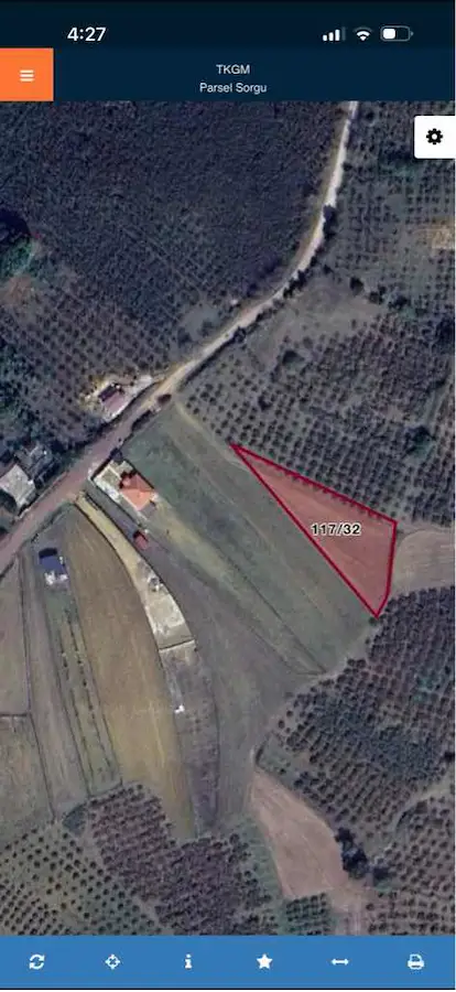KOCAELLİ KANDIRADA SATILIK 1589M2 TARLA