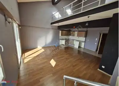 AKSE YAŞAM KONUTLARINDA KİRALIK 1+1 LOFT 106M² DAİRE