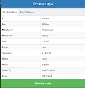 GÖLBAŞI'NDA YATIRIM NOKTASINDA 3 DÖNÜM YATIRIM FIRSATI TARLA 