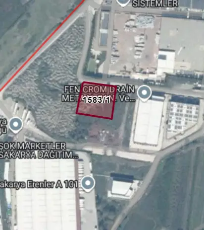 REMAX/HÜR GAMZE TOPÇU'DAN %60 SANAYİ İMARLI 2.365 M² ARSA