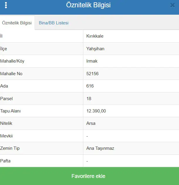 FIRSAT! KIRIKKALE YAHŞİHAN IRMAK KÖYÜNDE 1+1 DAİRE GETİRİLİ ARSA!