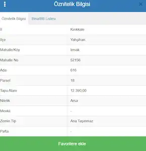 FIRSAT! KIRIKKALE YAHŞİHAN IRMAK KÖYÜNDE 1+1 DAİRE GETİRİLİ ARSA!