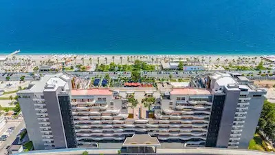 KONYAALTINDA DENİZE SIFIR 4+1 FULL MANZARA SUN IS BLUE RESIDENCE