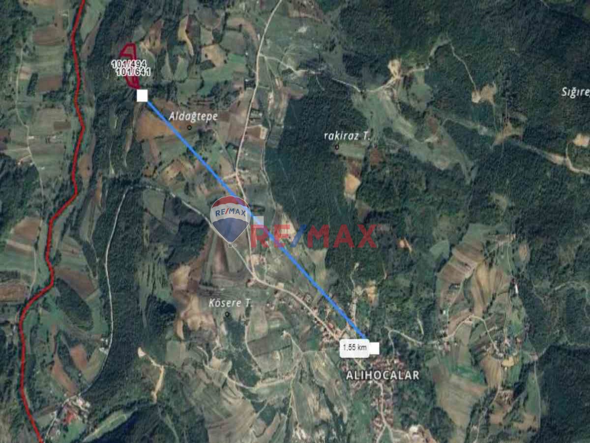 KÖRFEZ ALİHOCALAR'DA SATILIK MÜSTAKİL KADASTRO YOLU 7191M2 TARLA