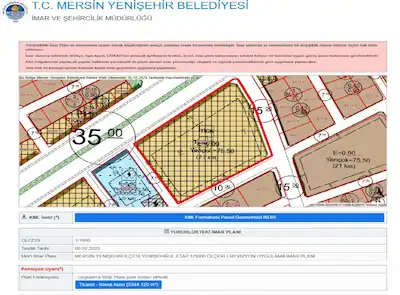 MERSIN YENIŞEHIRDE ACIL FIRSAT UYGUN KONUT TICARI ARSALAR 1
