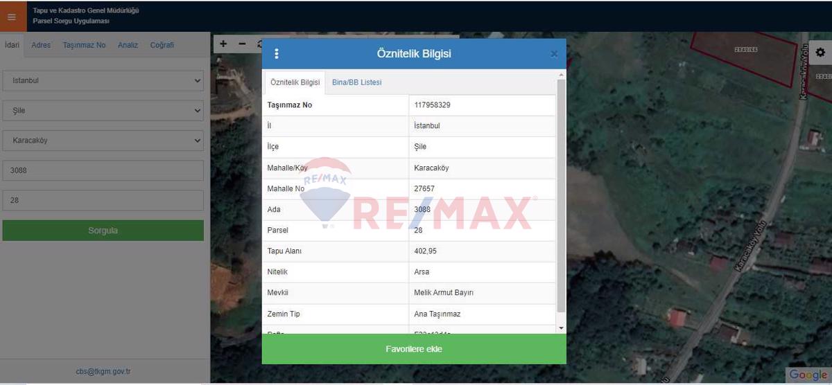 KARACAKÖY'DE DENİZE YAKIN İNŞAATA HAZIR İMARLI 403M2 NET ARSA