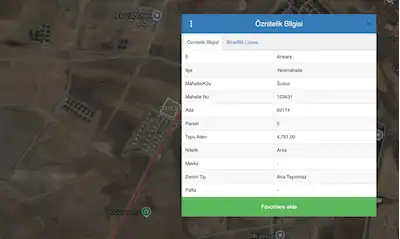 ANKARA SUSUZ DA GELİŞİM BÖLGESİNDE UYGUN FİYATLI HİSSE SATIŞI
