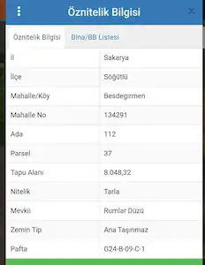 SÖĞÜTLÜ BEŞDEĞİRMEN’DE SATILIK MISIR TARLA | ADA 112 PARSEL 37
