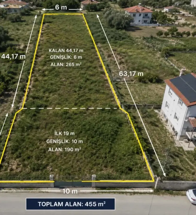 ŞILE ÇELEBI MAHALLESI'NDE İMARLI ARSA | VILLA YAPIMINA UYGUN