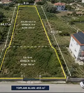 ŞILE ÇELEBI MAHALLESI'NDE İMARLI ARSA | VILLA YAPIMINA UYGUN