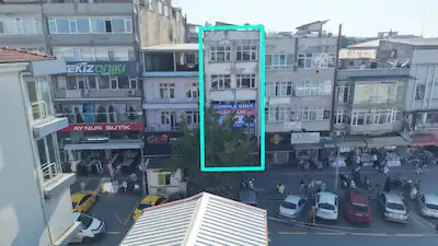REMAX MAVİ MURAT GENÇLER'DEN MERKEZDE SATILIK KOMPLE TİCARİ MÜLK