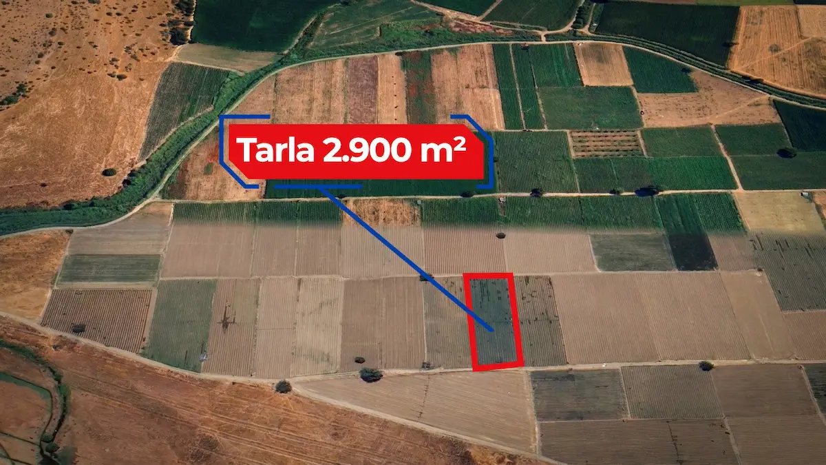 RE/MAX İNCİ'DEN BİGADİÇ ABACI MAH. SATILIK 2.900 M2 SULU TARLA