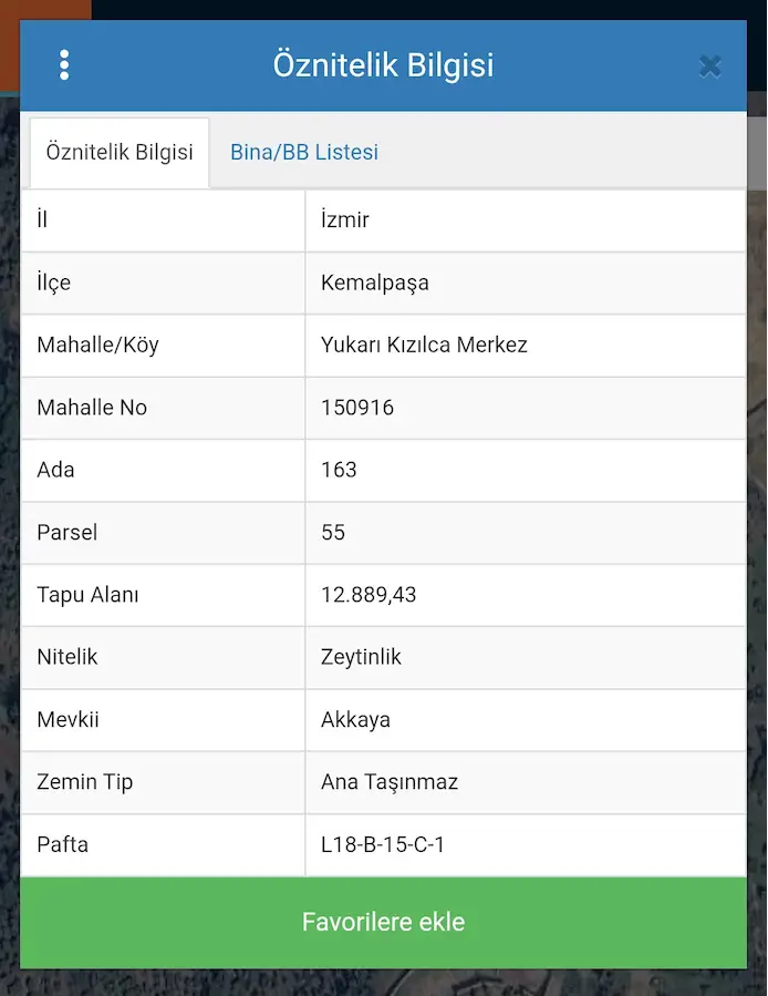 KEMALPAŞA YUKARİ KİZİLCA'DA SATILIK 12.890 M2 ZEYTİNLİK