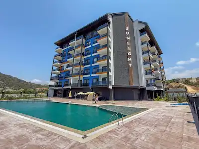 OTEL KONSEPTLİ SUNLİGHT YENI EŞYALI 1+1 DAİRE
