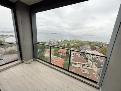 SAHIL PARSELI 3+1 -230M² - KESINTISIZ DENIZ MANZARASI-AKILLI EV