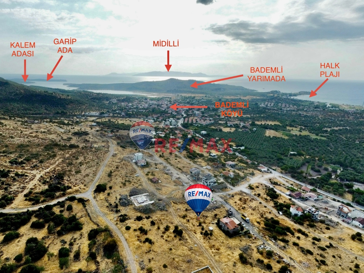 TÜRKİYE’NİN YENİ TRENDİ BADEMLİ’DE DENİZ MANZ. 350M2 KÖŞE MÜKEMMEL ARSA