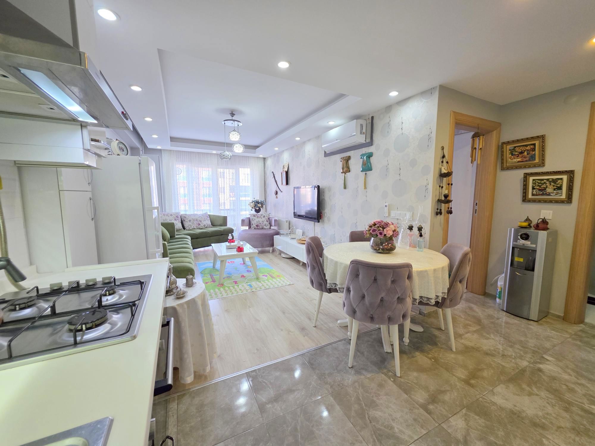 █ BEYLİKDÜZÜ AHENK İSTANBUL'DA ARA KAT,BOŞ,PEYZAJ CEPHE,ANKASTRELİ 1+1 █