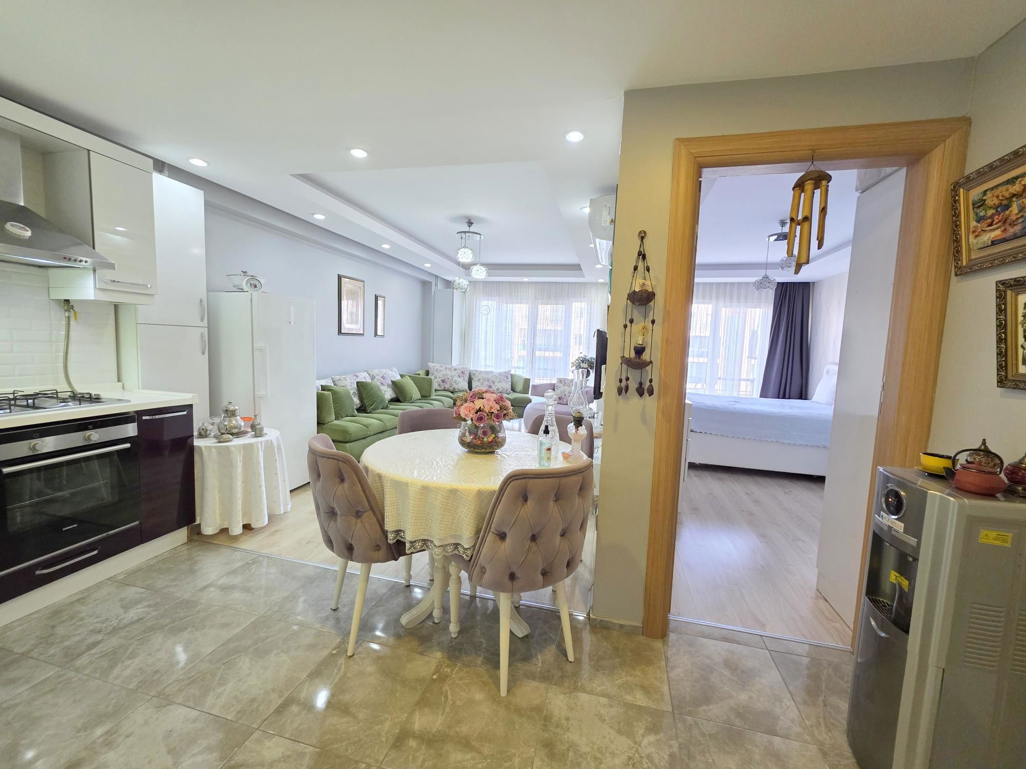 █ BEYLİKDÜZÜ AHENK İSTANBUL'DA ARA KAT,BOŞ,PEYZAJ CEPHE,ANKASTRELİ 1+1 █