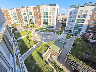 █ BEYLİKDÜZÜ AHENK İSTANBUL'DA ARA KAT,BOŞ,PEYZAJ CEPHE,ANKASTRELİ 1+1 █