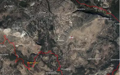 REMAX TOROS'TAN GÖZNE'DE İÇİNDE DAMI OLAN FIRSAT DEĞERİNDE TARLA