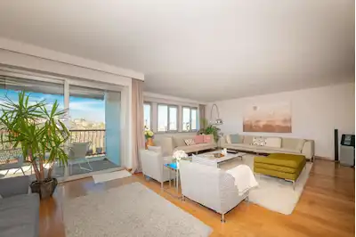 ETİLER ALKENT SİTESİNDE MODERN DEKORASYONLU ÇATI DUBLEKSİ