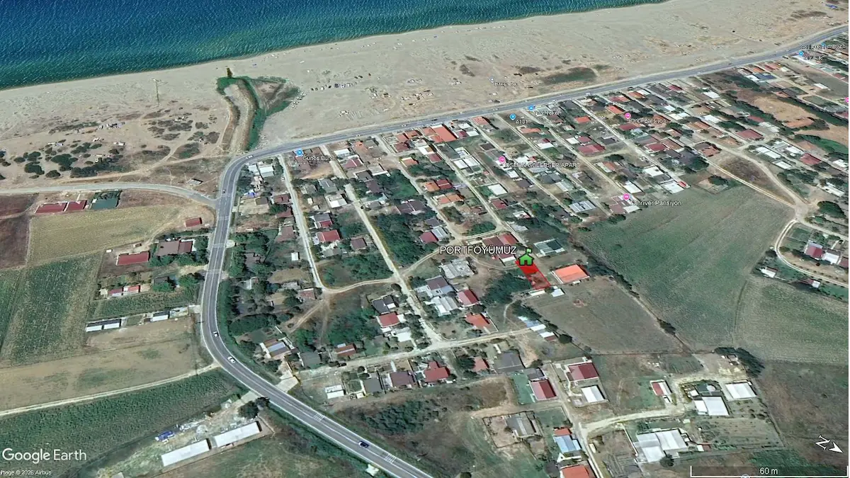 EDİRNE KEŞANDA 100M² SAHİLE 170 MT YATIRIMLIK ARSA