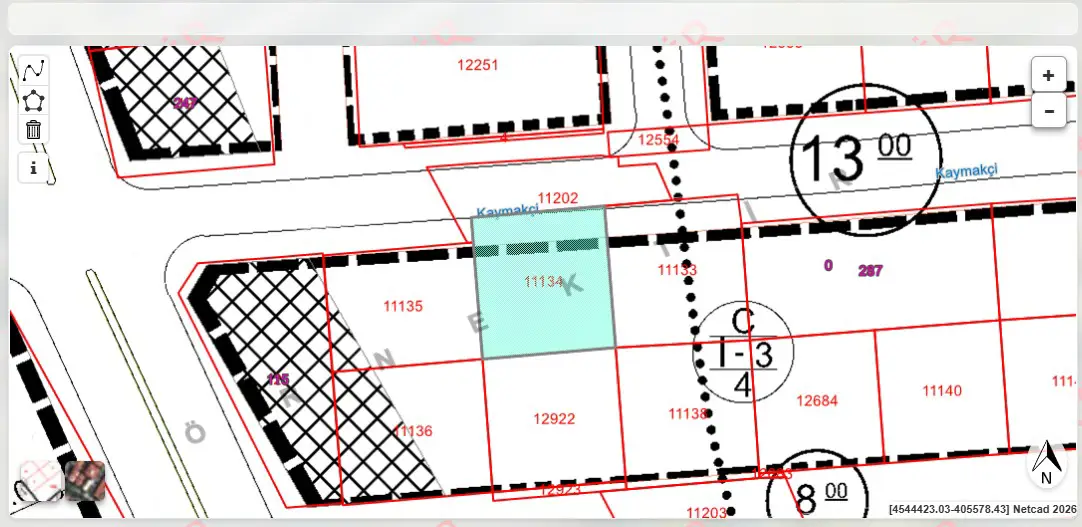 GÜNGÖREN GENÇOSMAN KAYMAKÇI SOKAK 272M² MÜSTAKIL ARSA 3
