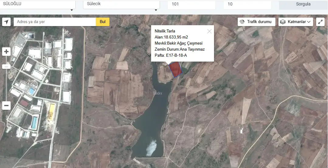 EDIRNE OSB'YE YAKIN 18634M2 TARLA 2