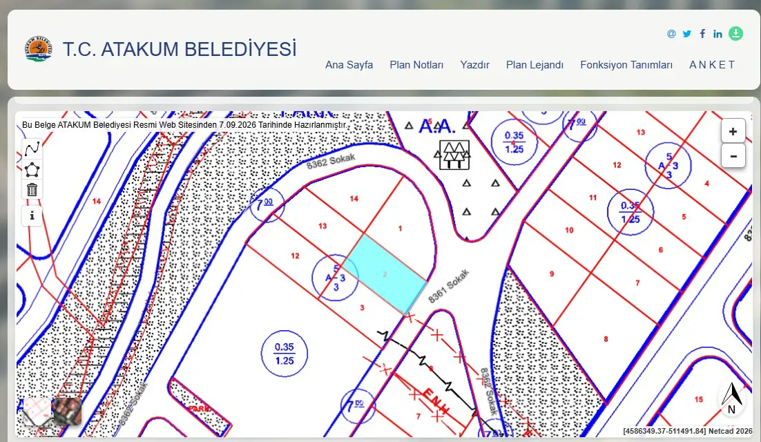 HAKAN BABAKARDEŞ'TEN |TAFLAN DA SATILIK VILLALIK ARSA 393M2
