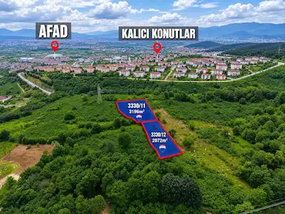 REMAX DIA'DAN SALLAR MAH. EŞSİZ MANZARALI SATILIK 2 PARSEL TARLA