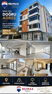 SAMSUN İLKADIM’DA GİRİŞ KAT 300 M² BRÜT / 150 M² NET KİRALIK OFİS – DOĞALGAZ KOMBİLİ