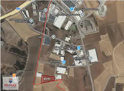 AKYURT ÇINAR 10.950M2 1.2EMSAL SATILIK SANAYİ ARSASI