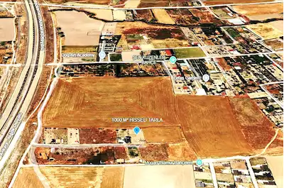 ANKARA GÖLBAŞI YAVRUCUK’TA HİSSELİ TAPULU TARLA | ADA 125874 PARSEL 25