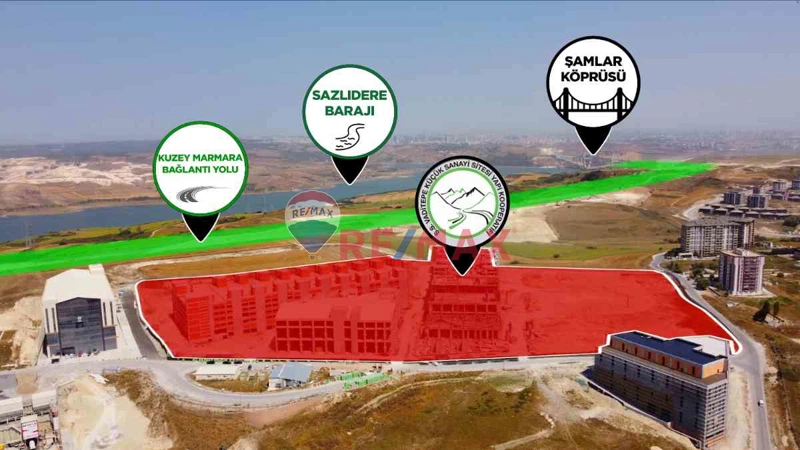 DELIKLIKAYA SANAYI VADITEPE KOOPERATIF'TE SATILIK