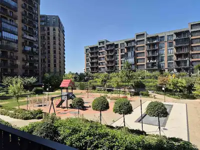 SİNPAŞ FİNANSŞEHİR PARK ETABI EŞYALI BALKONLU 1+1 KİRALIK DAİRE