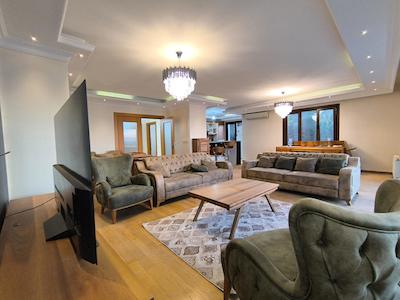 BÜYÜKÇEKMECE PINARTEPE DENİZ MANZARALI KİRALIK 3+1 LÜKS DAİRE