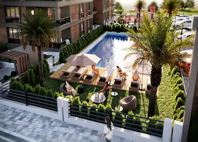 SİTE İÇERİSİNDE, SIFIR, 2+1 SATILIK DAİRE FIRSATI!