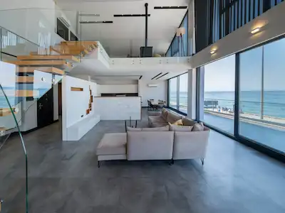 GÜZELBAHÇE MALTEPE’DE DENİZE SIFIR 4+2 KİRALIK LOFT 