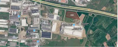 TEKİRDAĞ ERGENE VELİMEŞE DE 26406 M2 SANAYİ ARSASI SATILIKTIR