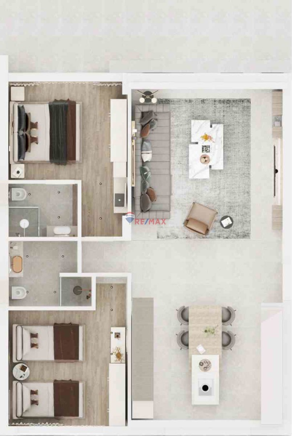 LA CASALIA PROJE'DE TAKSİTLİ ÖDEME PLANLI FIRSAT 2+1 DELUXE DAİRE !!! NİSAN 2026 TESLİM !!!