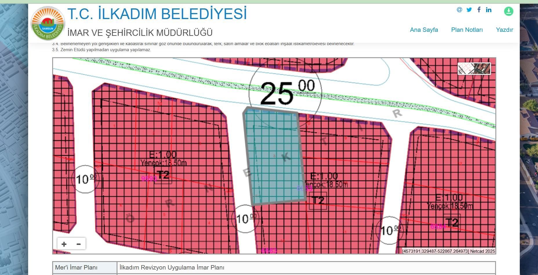 ANKARA YOLUNA 3. PARSEL BULVARA CEPHE TİCARİ İMARLI ARSA
