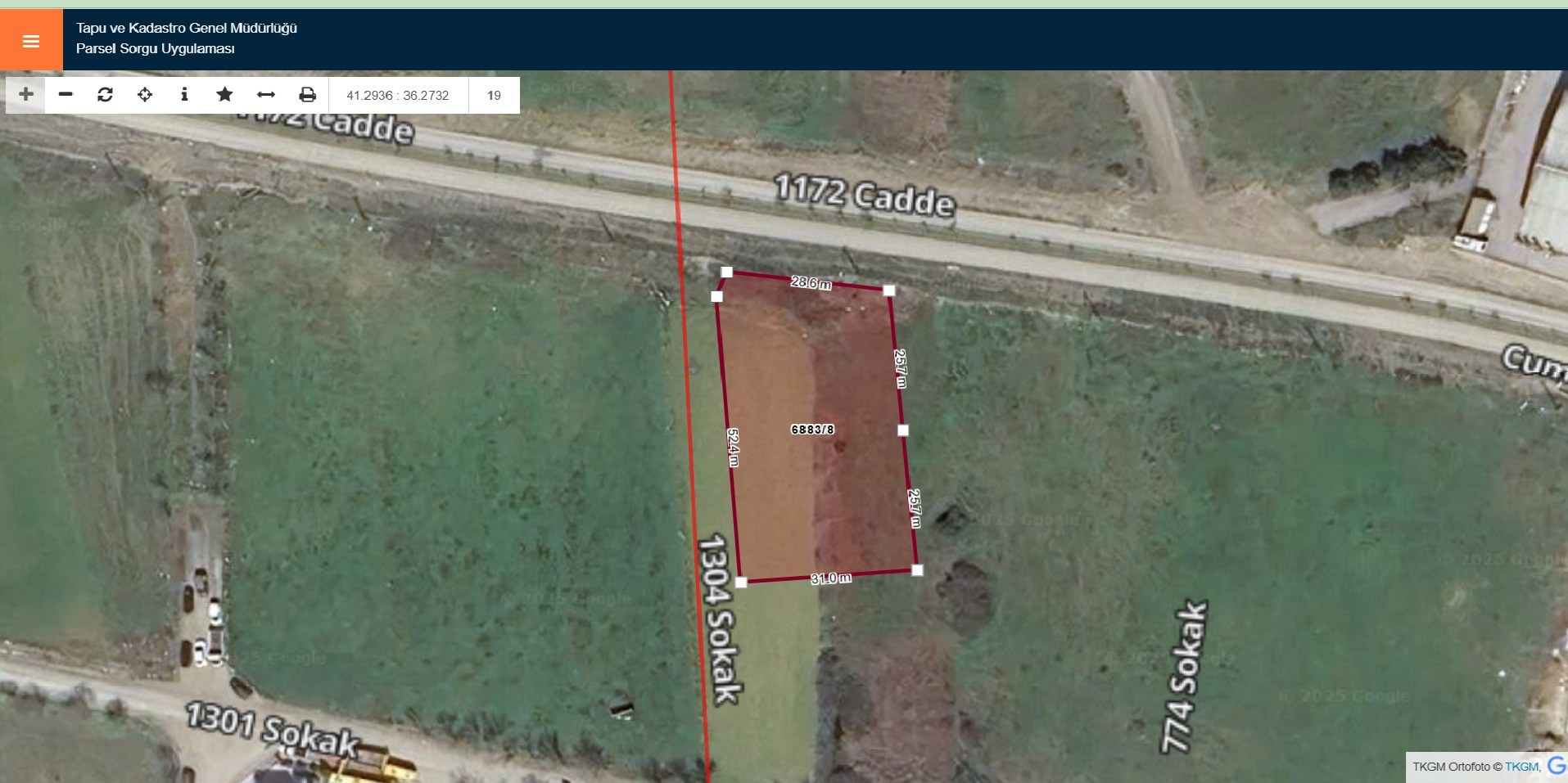 ANKARA YOLUNA 3. PARSEL BULVARA CEPHE TİCARİ İMARLI ARSA