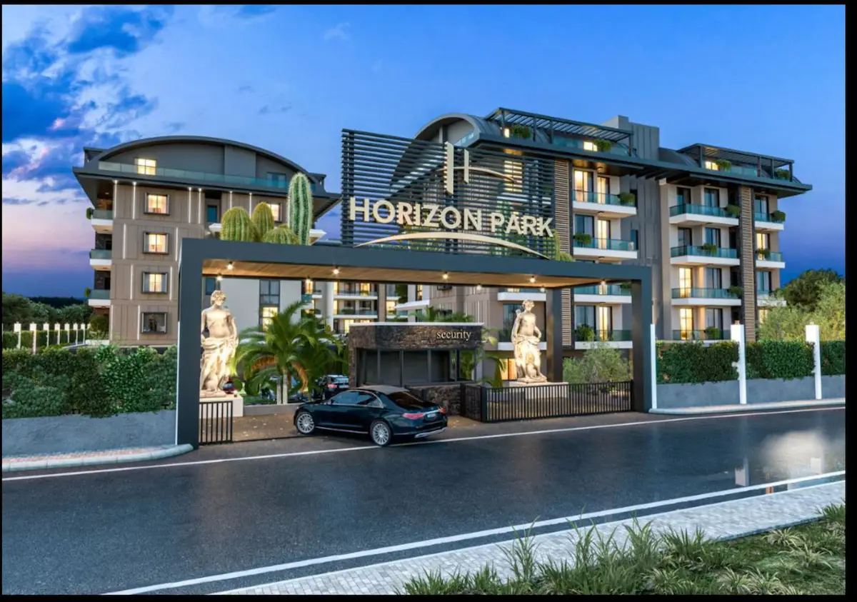 ALANYA OBA MAHALLESİ HORİZON PARK'TA SATILIK 2+1 ÇATI DUBLEKSI
