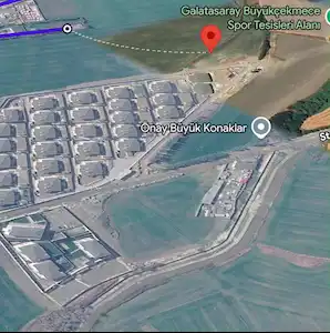 BÜYÜKÇEKMECE ÇAKMAKLI YOLU ÜZERİNDE 5.000 M² İMARLI ARSA
