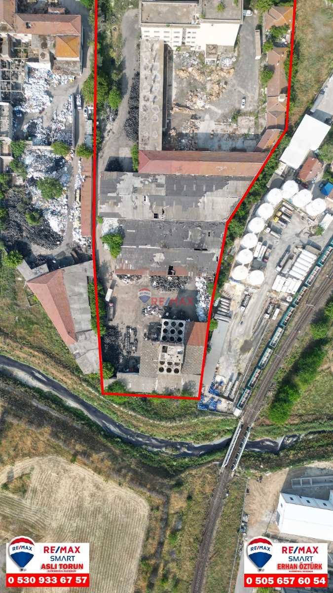 TEKİRDAĞ ÇORLU'DA SANAYİ İMARLI 19.533M2 ARSA