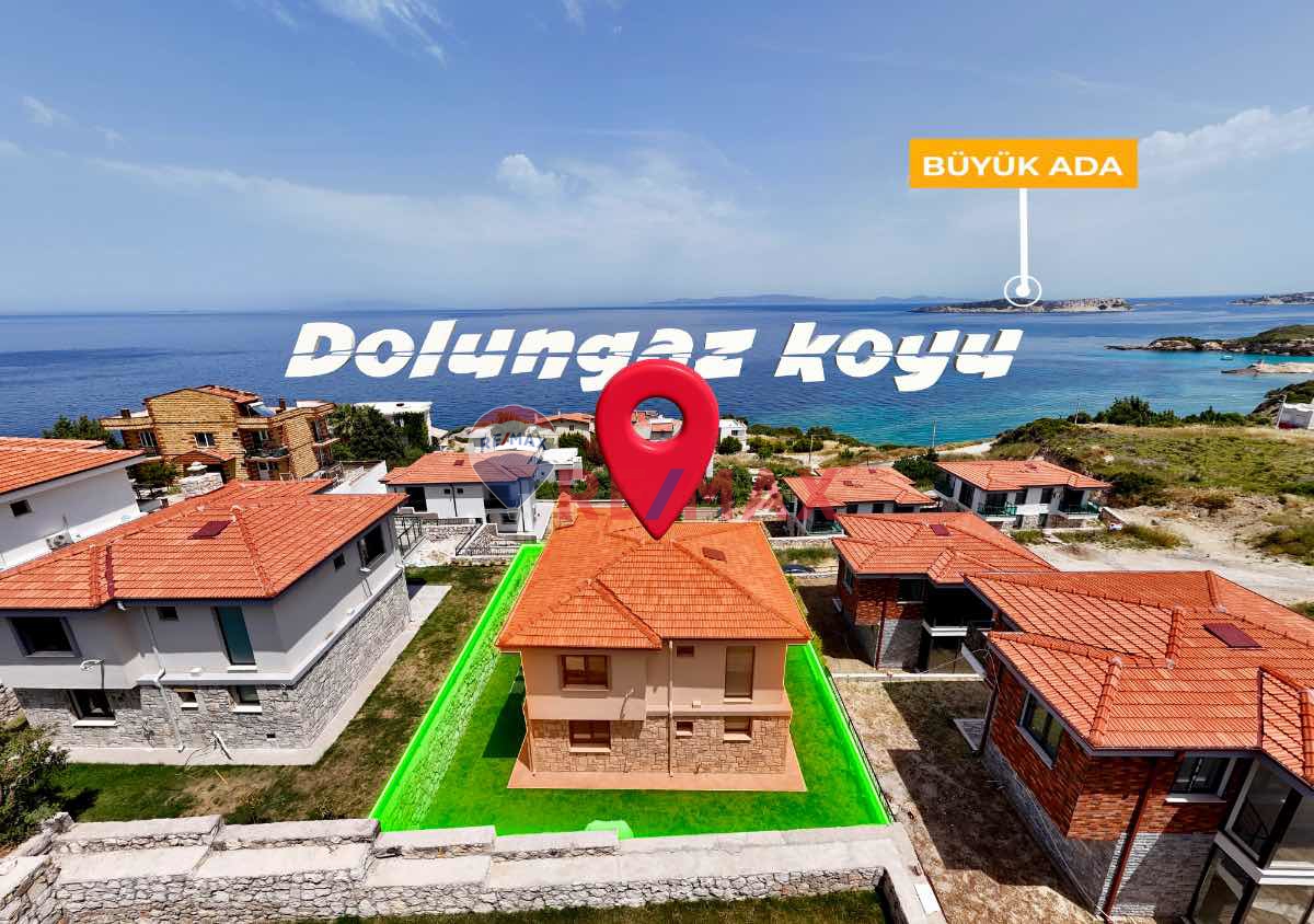 BOZKÖY'DE DENIZ MANZARALI, GENIŞ BAHÇELI, 4+1 MÜSTAKIL VILLA